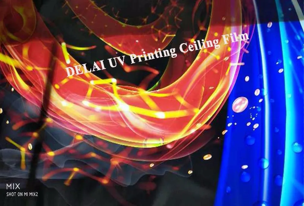 uv printing ceiling film