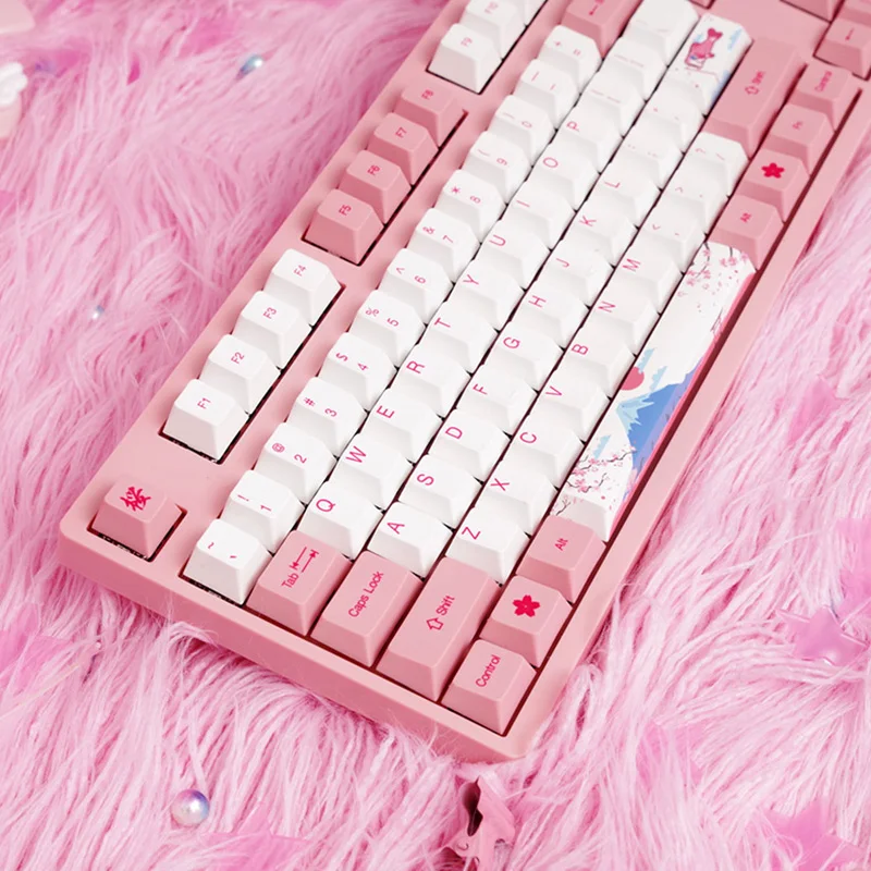AKKO 3108 V2 тип c Проводная Механическая игровая клавиатура 108 ключей PBT Keycap World Tour Series