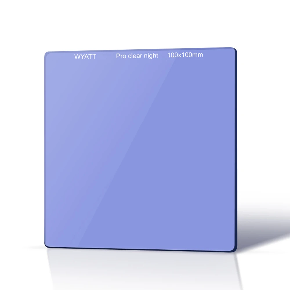 

WYATT 100x100mm 150x150mm Natural Night Filter, Clear Night Square Optical Glass Filter ( Light Pollution Filter )
