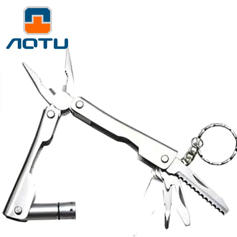 

NEW 2020 Outdoor survival gear Stainless steel multi-function pliers with LED lamp with a screwdriver Multi Tools