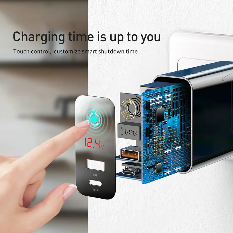 Baseus 45 Вт Быстрая зарядка 4,0 3,0 USB зарядное устройство для iPhone XR X XS usb type C PD3.0 5A Быстрая зарядка зарядное устройство для huawei настенное зарядное устройство