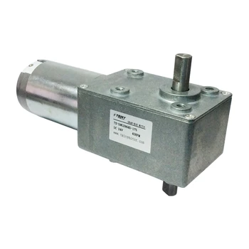 

All metal double shaft high torque DC gear worm gear motor 12V/24V8RPM-55RPM