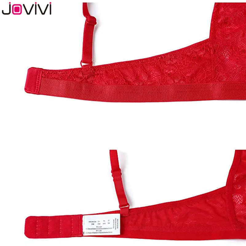 Jovivi Новый Модный женский сексуальный треугольный бюстгальтер кружевной без