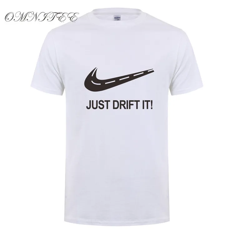 Omnitee летний стиль просто Дрифт ИТ футболка для мужчин короткий рукав хлопок Забавный Дрифт футболки мужская одежда OT-734
