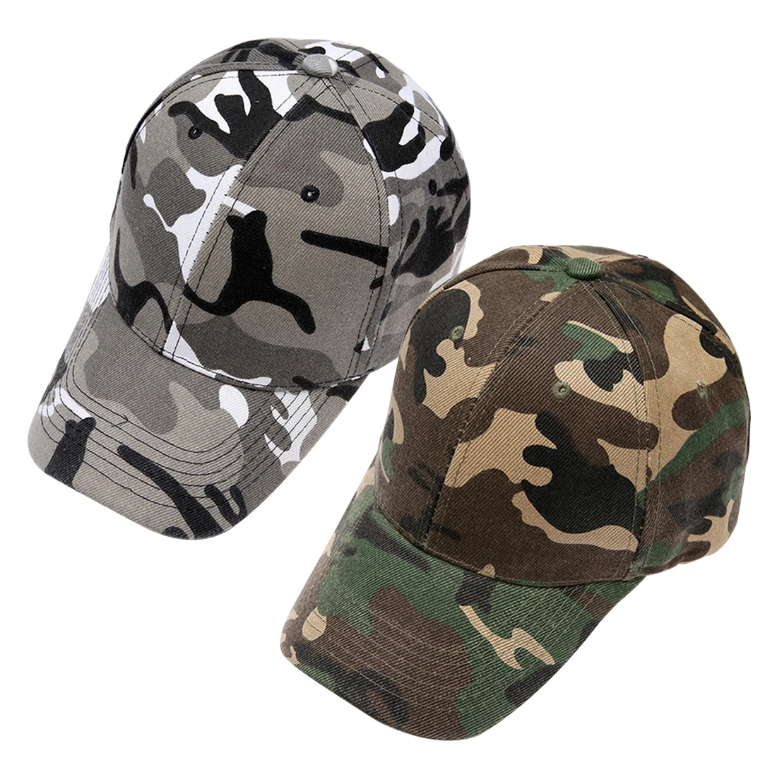 Spring Summer Camouflage Camo Cap Outdoor Climbing Hunting Fishing
