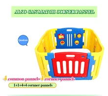 Game fence baby crawling security fence child multifunctional game house baby plastic fence