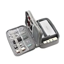 Men s Women s Travel Passport Covers Bag Wallet Data Cable Charger Pouch Organizer Accessories Storage