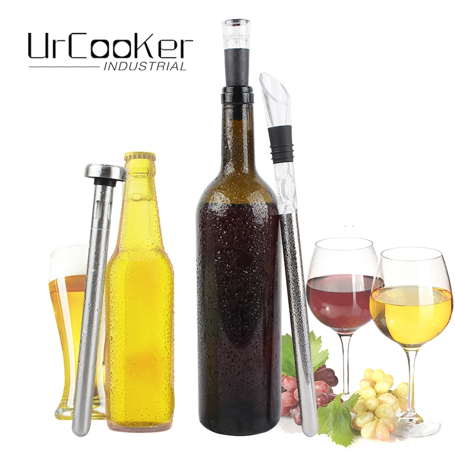 Beer Chiller Cooling Chilling Stick , Ucery Stainless Steel Chilling