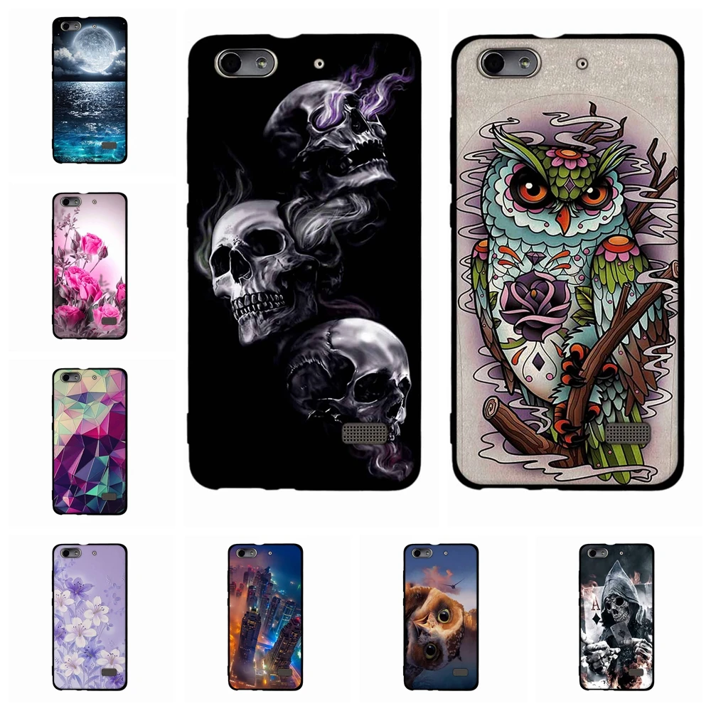 

For Huawei Honor 4C Ultra-Thin Silicone Case TPU Cover For Huawei G Play Mini Coque Phone Protective Back For Honor 4C Coque