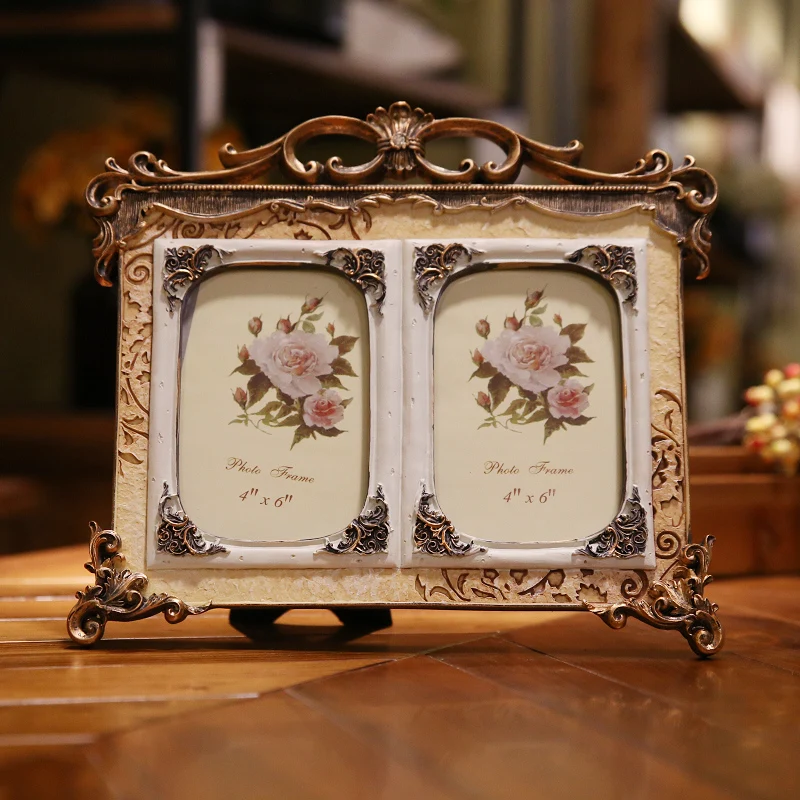 

Resin vintage photo frame creative photo frame wall-mounted European style picture frame