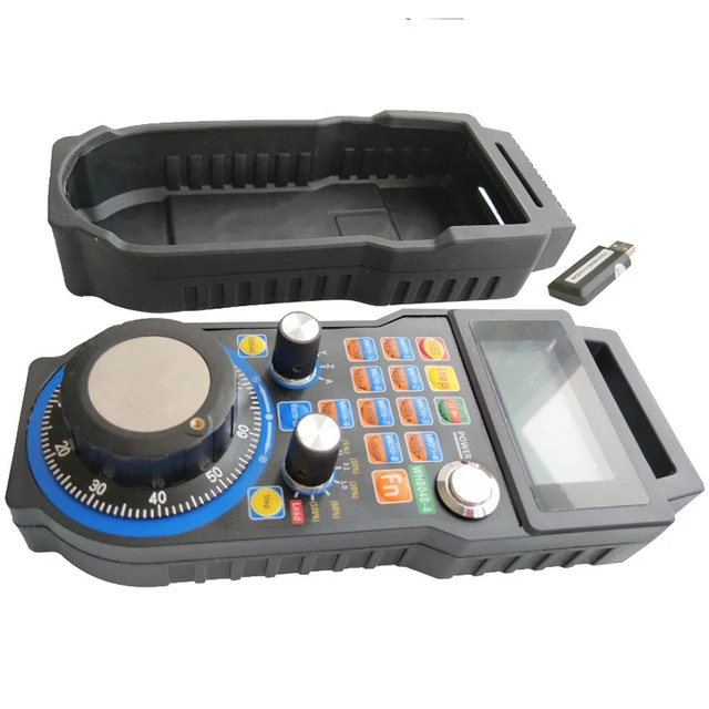 $US $156.80  Newest mulitifuctions Wireless Handwheel 4 Axis MPG High Performance Hand wheel for CNC Mac.Mach 34