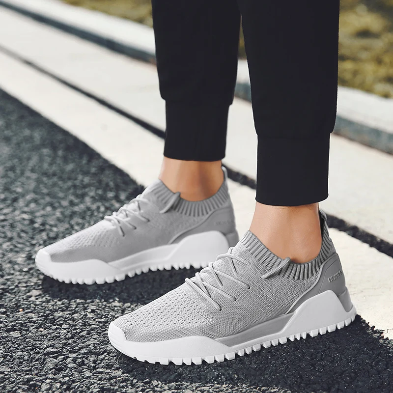 2018 Men's Comfort Knitting Boosts Slipony Adult Male Tennis Fashion