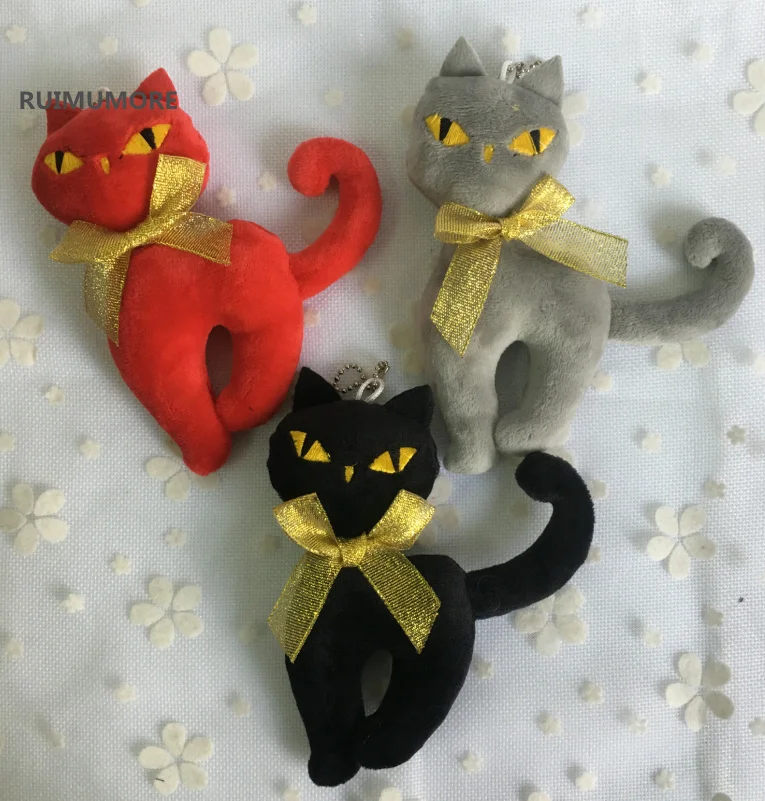 

30pcs Kawaii new 15cm CAT Stuffed Plush TOY DOLL - Kid Girl's Key chain gift plush toy