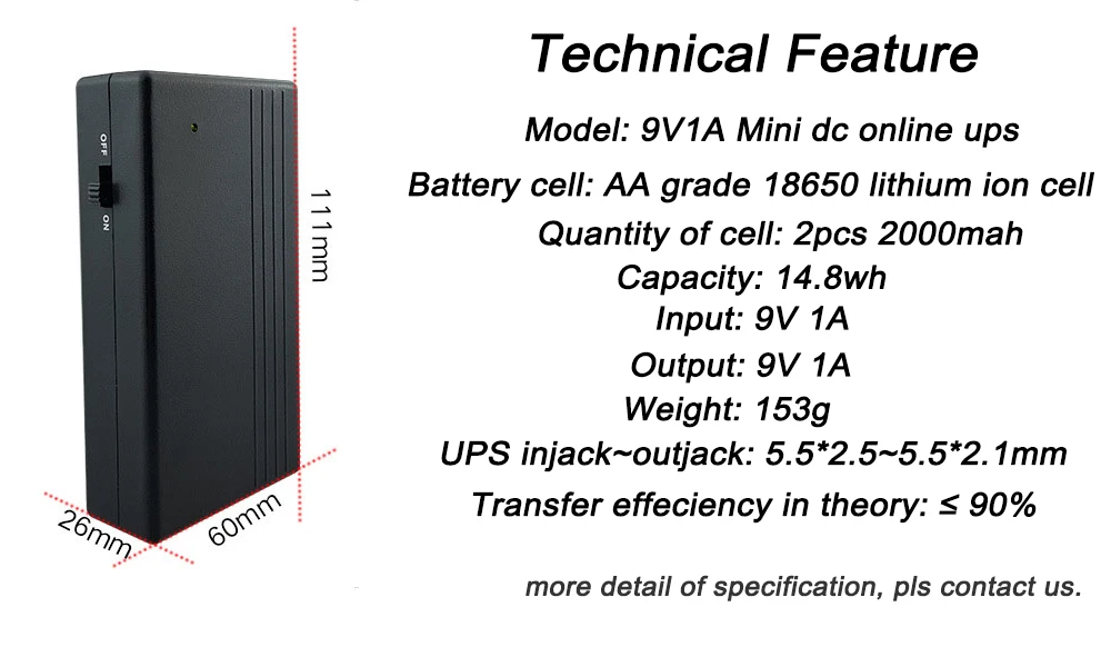 ups9v1a 14.8wh  