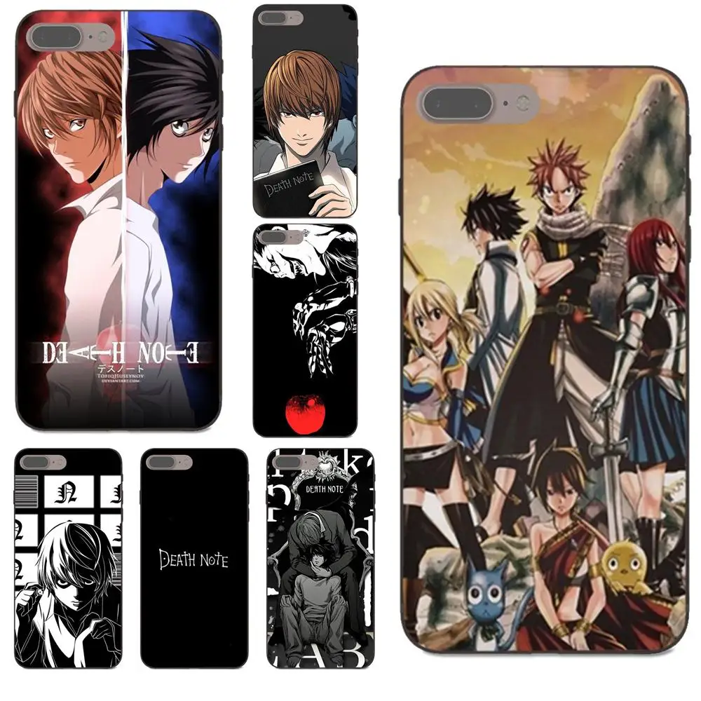 Аниме Death Note L чехлы для телефонов Huawei Honor 5A 6A 6C 7A 7C 7X 8A 8C 8X 9 10 P8 P9 P10 P20 P30 Mini Lite