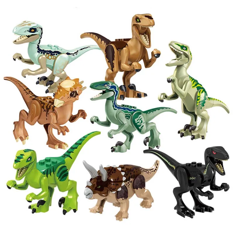 

Legoings Dinosaurs Jurassic World Dinosaurs Figures Jurassic Building Horse Tyrannosaurus Assemble Blocks Classic With Kids Toy
