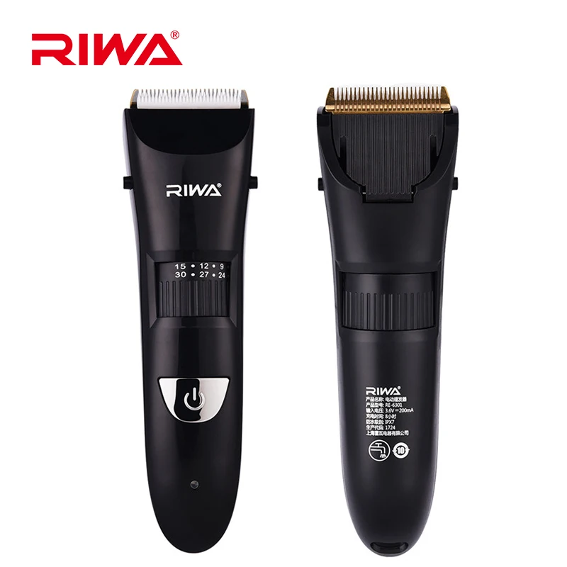 2018 IPX7 Professional Clipper Hair Trimmer Barber Titanium Ceramic Blade Men Haircut Tools Hair Cutting Machine Low noise S47