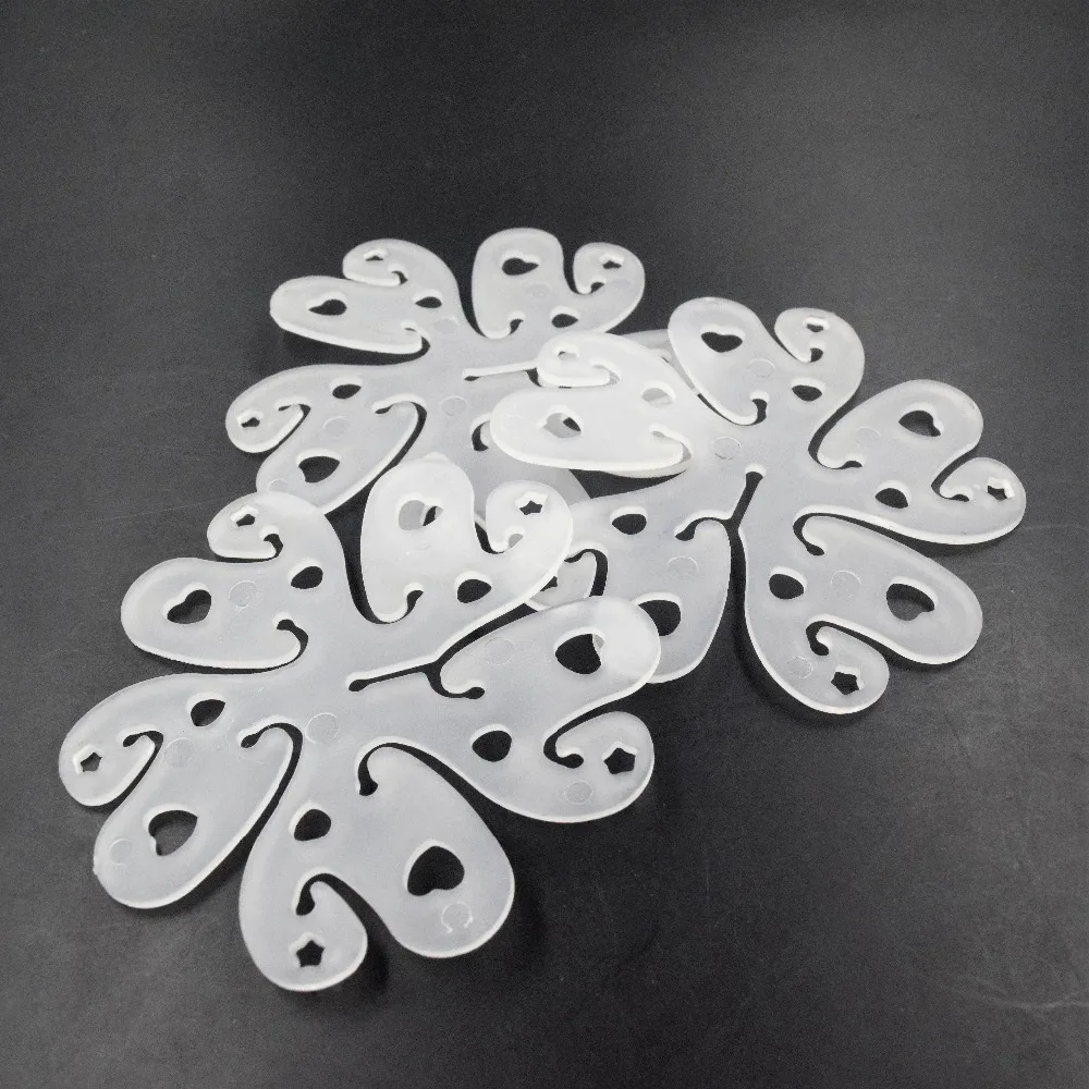 

10PCS 6.5cm Useful Flower Shape Balloons Sealing Clip Ballon Buttons Clips Wedding/Birthday/Christmas Party Decoration Supplies