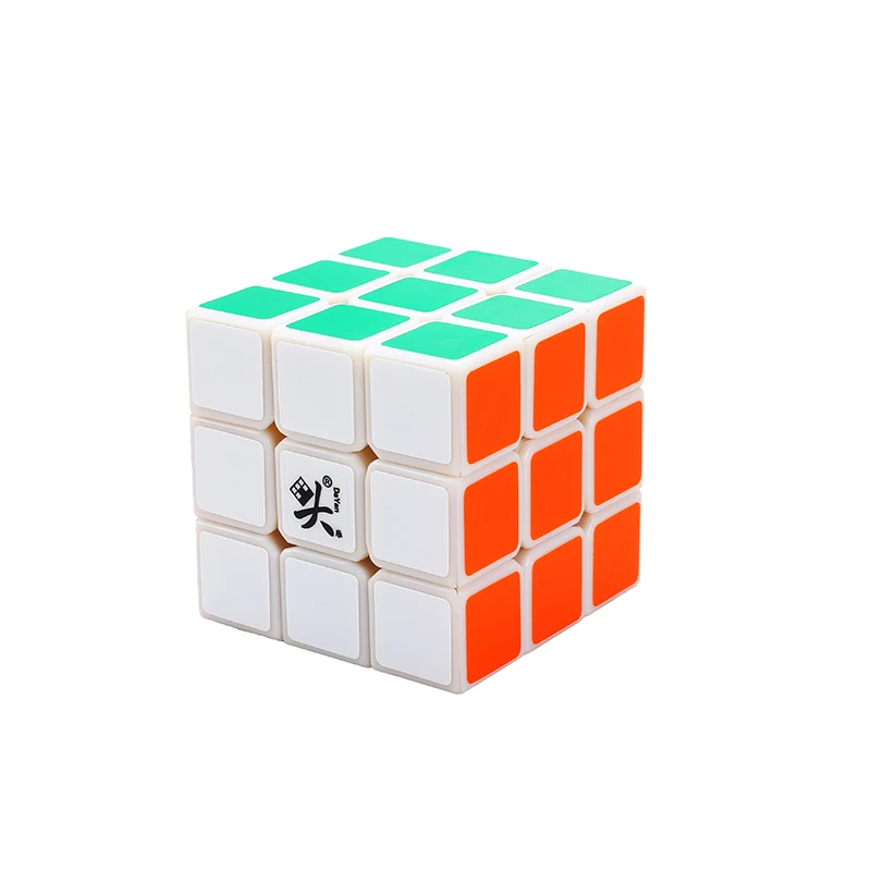 Даян Guhong три слоя 57 мм Cube Puzzle игрушки высокого качества magic cube ультра-гладкой profissional Cubo magico Классические игрушки