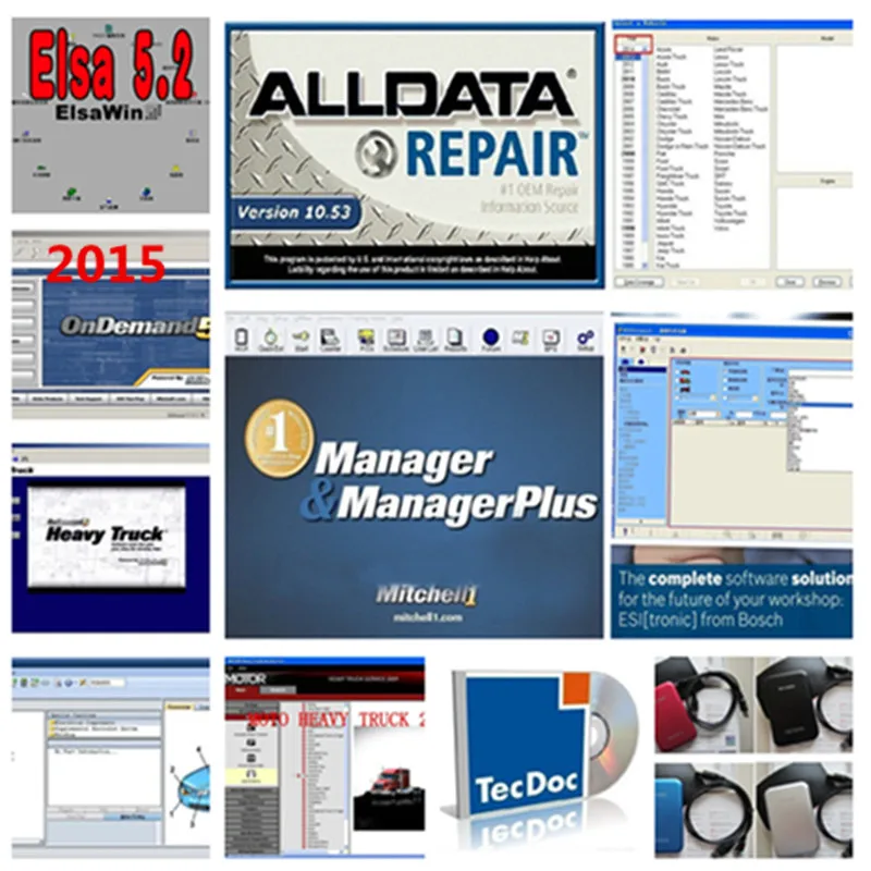 newest hdd 1tb alldata 10.53 and mitchell on demand auto