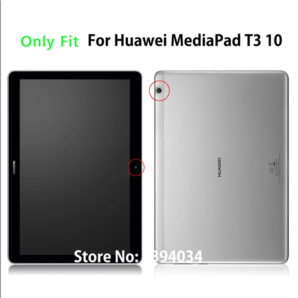 Роскошный чехол для huawei MediaPad T3 10 AGS-W09 AGS-L09 AGS-L03 9," Smart Cover Чехол Funda для чехол для игровой площадки 2 9,6+ Защитная пленка на экран+ подставка для ручек