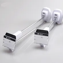 100 шт./упак.) белый цвет 150 мм Длина анти shoplifting устройств аксессуары для мобильных телефонов Розничная торговля экономпанель крюк/дисплей крюк