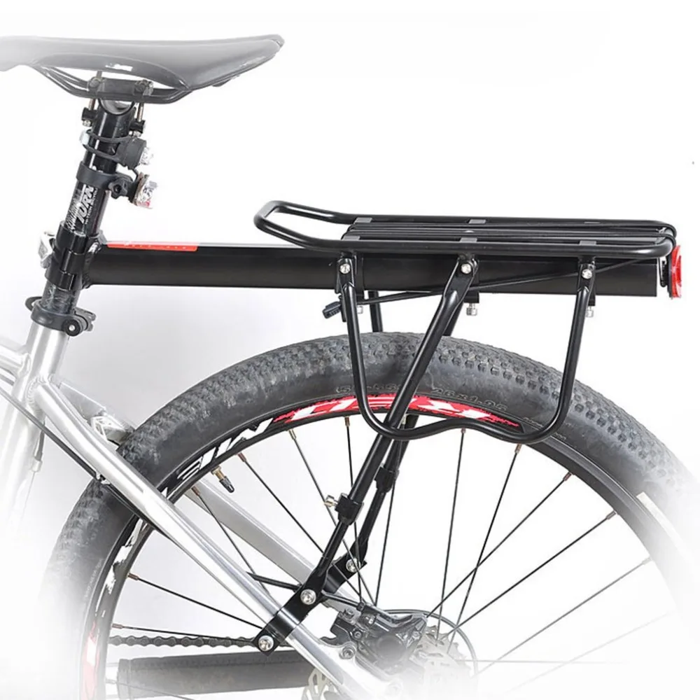 Bicycle Luggage Carrier Aluminum Alloy Bike Rear Rack Durable Cycling
