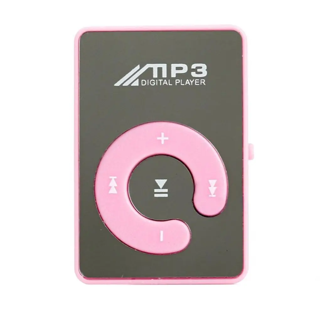 Новый большой рекламный зеркальный портативный mp3 плеер мини спортивный MP3