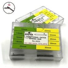 40 шт./кор. 12 мм~ 30 мм разбирают Размеры ремешок для наручных часов Весна бар набор инструментов, диаметр 1,8 мм часы пружинистый стержень с switchfor часовщиков