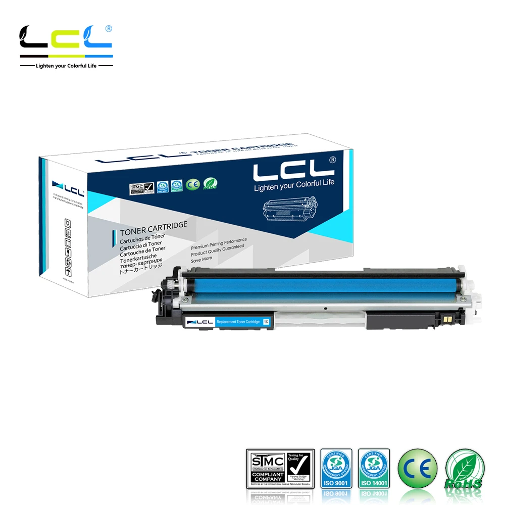 Любой тонер картридж 1 LCL 130A CF350A CF351A CF352A CF353A (1 упаковка) совместимый с HP Color LaserJet Pro