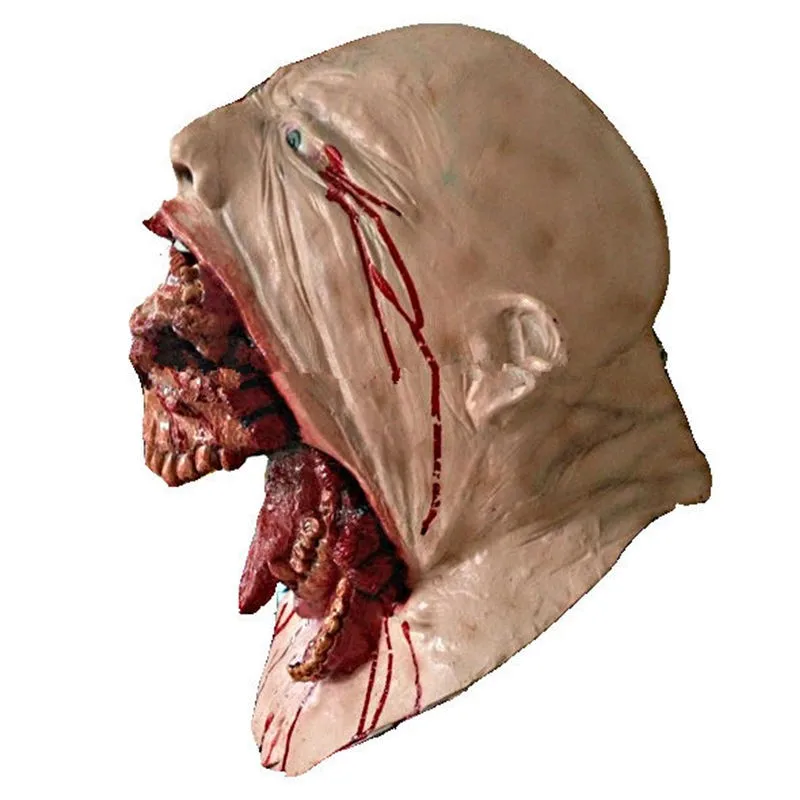 Демон паразит маска зомби латекс снаряжения череп вампира вечерние Хэллоуин страшные, пугающие маски ужасные маски латексная Реалистичная
