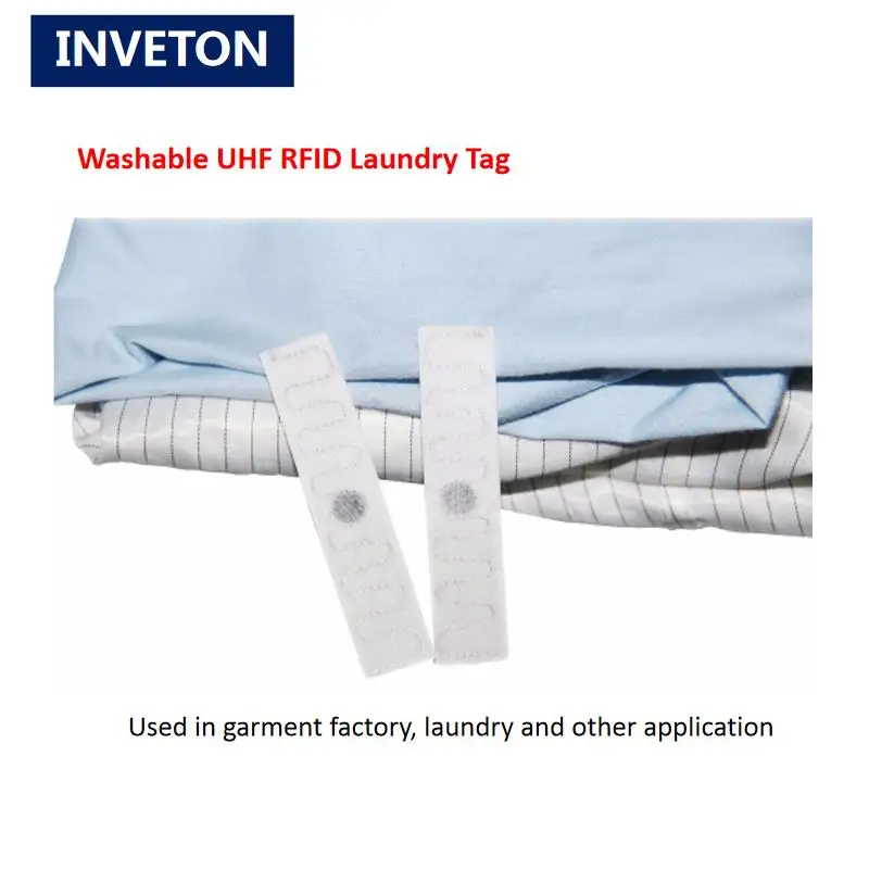 50 шт./лот моющаяся uhf rfid этикетка для белья 860 960 МГц UHF EPC класс 1 Gen2 RFID ткани