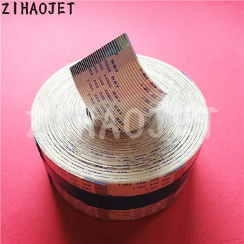 

20pins long data cable for Seiko 510 35pl 50pl printhead carriage board to main board FFC data cable (1.0*20P*5500mm A) 1pc