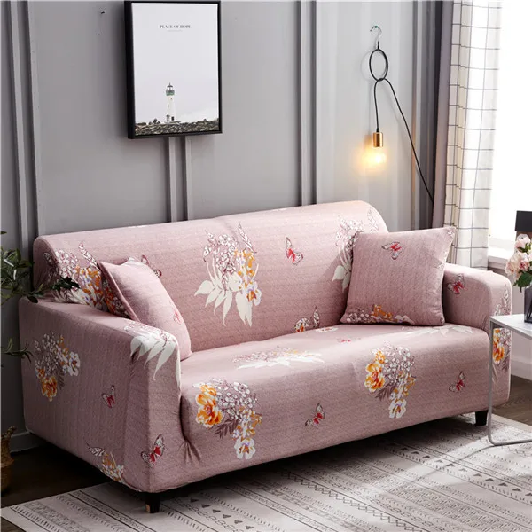 Stretch Armchair Slipcovers Elastic Sofa Cover for Living Room All-inclusive Sectional Couch Cover Single/Two/Three/Four-seater - Цвет: Color 16