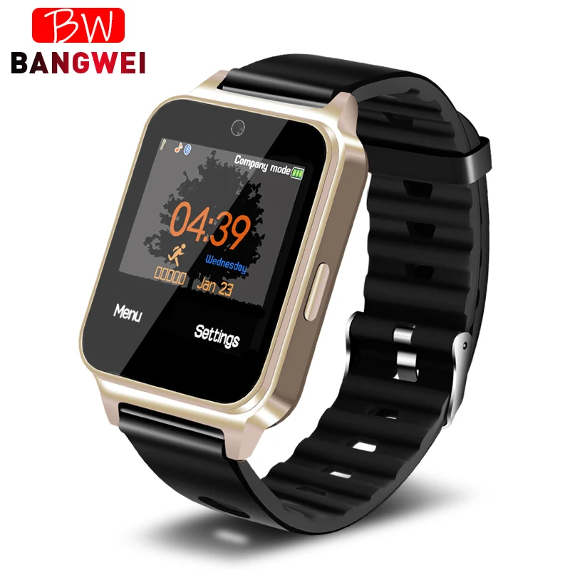 

Relogio masculino BANGWEI 2019 New Smart Watch Men LED Color Screen Fashion Sport Pedometer Clock Smart watch For Android Phone