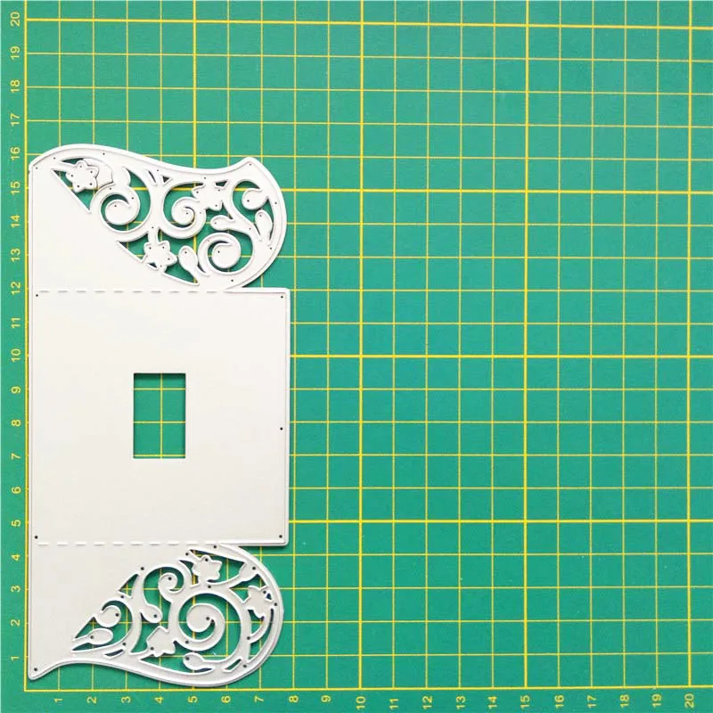  Wedding Invitation Envelope Heart Frame Metal Cutting Dies Decorative DIY Scrapbooking Steel Craft  - 32966344640