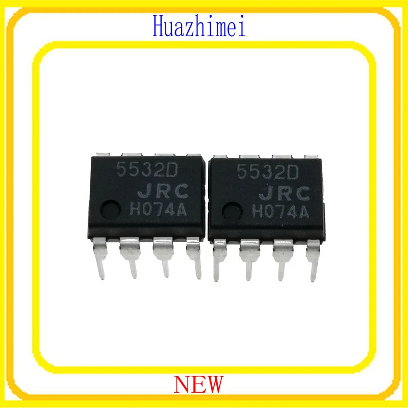 

10PCS NJM5532D NJM5532 5532D DIP8 Dual Operational Amplifiers NE5532 5532