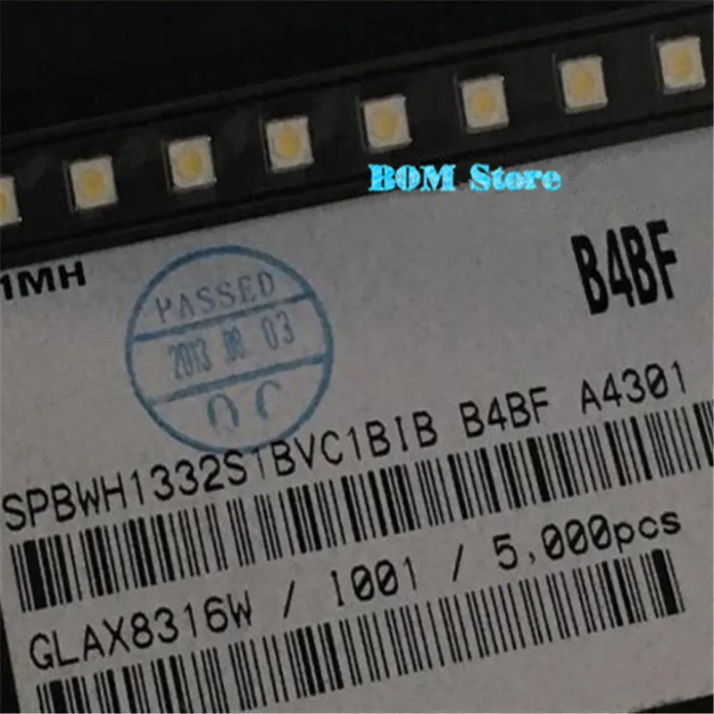 1000pcs FOR SAMSUNG LED High Power LED 1W 3537 3535 100LM Cool white SPBWH1332S1BVC1BIB LCD Backlight for TV TV Ap free shipping (1)
