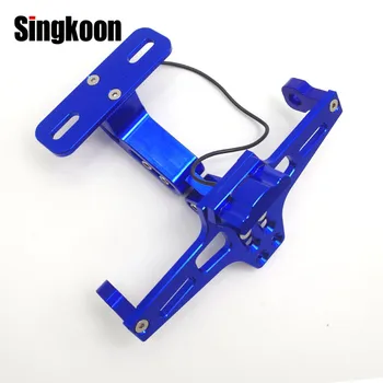 

Universal Motorcycle License Plate Holder frame Bracket portatarga moto FOR z650 honda cb190r pcx honda forza suzuki gsr 750