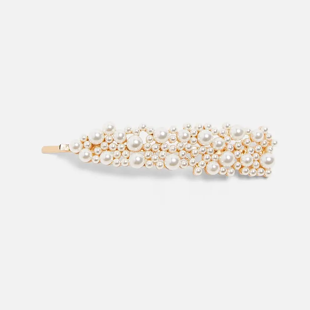 Заколки для волос Girlgo Boho Pearl ZA для женщин, модные роскошные заколки для волос, аксессуары, ювелирные украшения для свадебной вечеринки, Ins - Окраска металла: 22