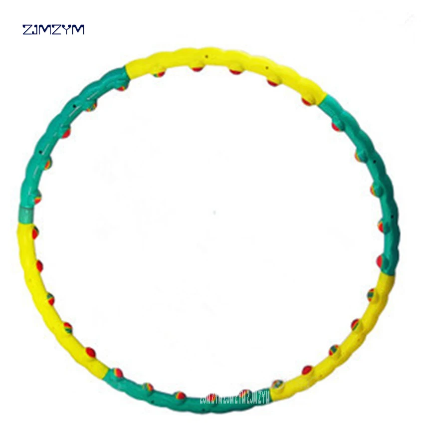 

Rainbow Ball Sports Fitness Circle Magnetic Detachable Weighted Massage Fitness Circle Waist Slimming 3008 100cm Diameter