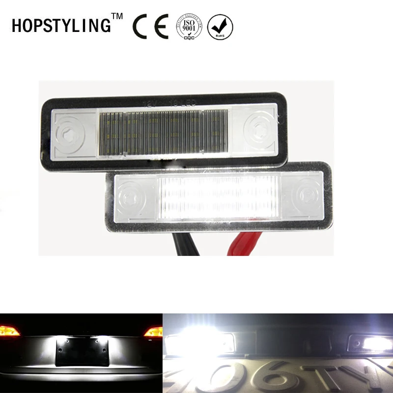 Buy 2Pcs No Error LED number plate light For Opel