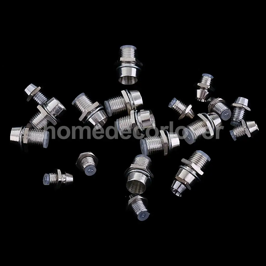 Pack of 20 Metal 5mm + 3mm Replacement LED Lamp Holders Stand Set Light Emitting Diode LED Lighting Accessory