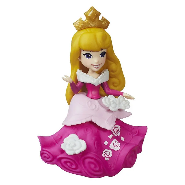 Genuine-Princess-jasmine-Cinderella-Ariel-snow-white-belle-Rapunzel-Doll-Action-Figure-Classic-Anime-girl-Toy (8)