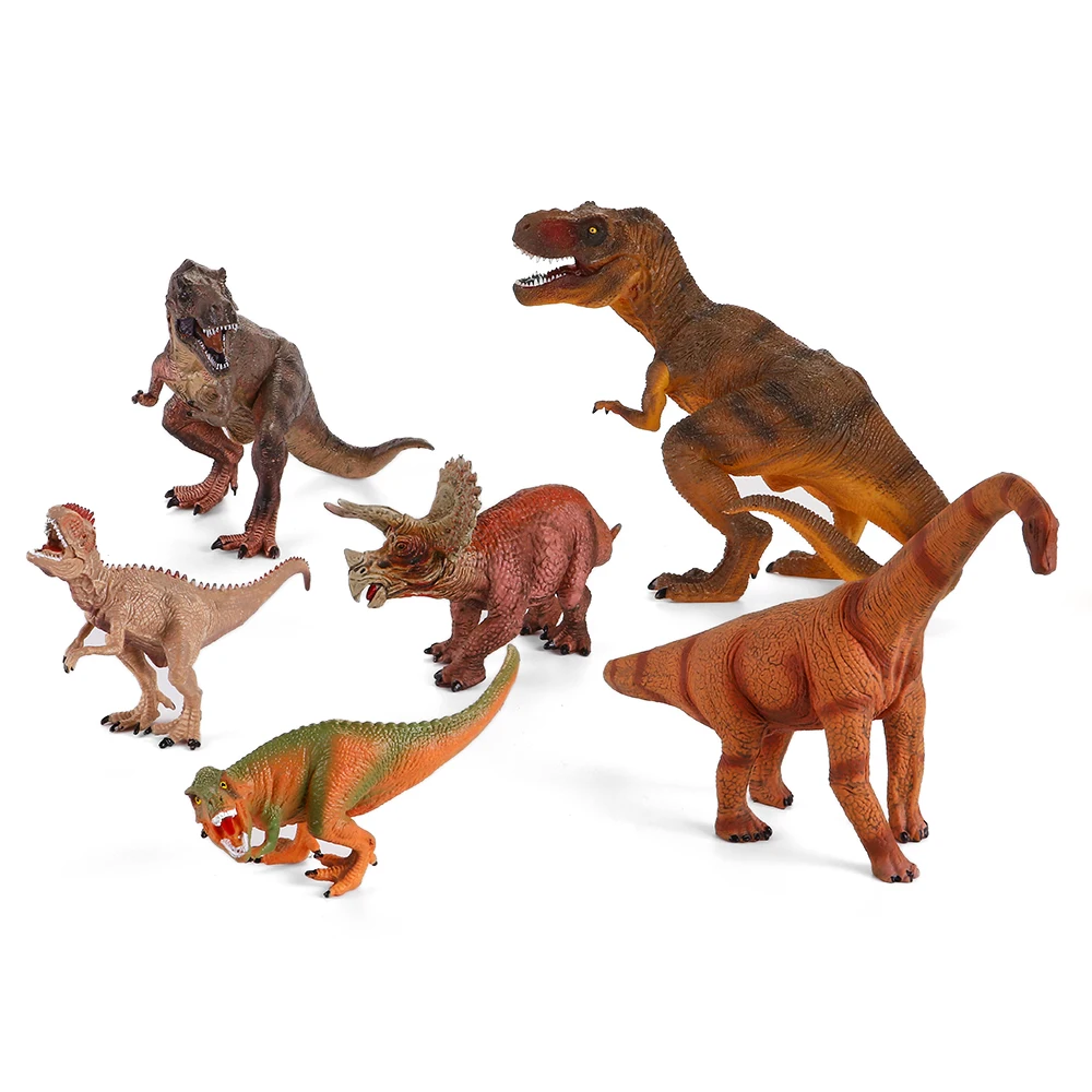 Enjoybay Plastic T-rex Dinosaur Model Toys Tyrannosaurus Dragon Raptor Toy Jurassic Dinosaur Animal Mould Kids Educational Toy