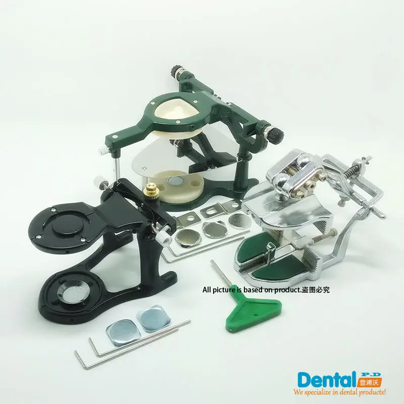 

3 Sets Dental Lab small & Large & Adjustable Magnetic Articulator Dentist Lab Equipment High Quality