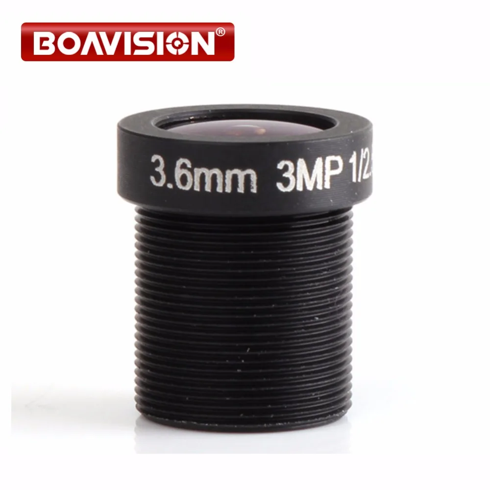

Security CCTV Lens 3MP 3.0 Megapixel Lens 3.6mm Wide View Angle Lens For 1MP 2MP 3MP IP / AHD / HDCVI Cameras