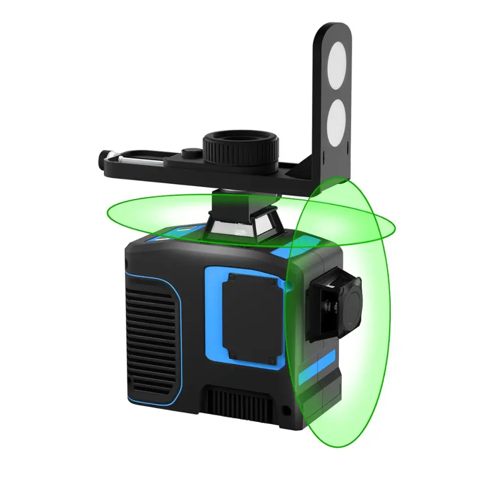 

8 Lines 2D Green Beam Self-Leveling Laser Level 3x360 Cross Line Three-Plane Leveling and Alignment Laser Level