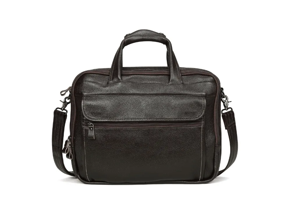 2018 Новая модная кожаная мужская сумка высокого качества мужская деловая сумка для ноутбука Мужская сумка через плечо