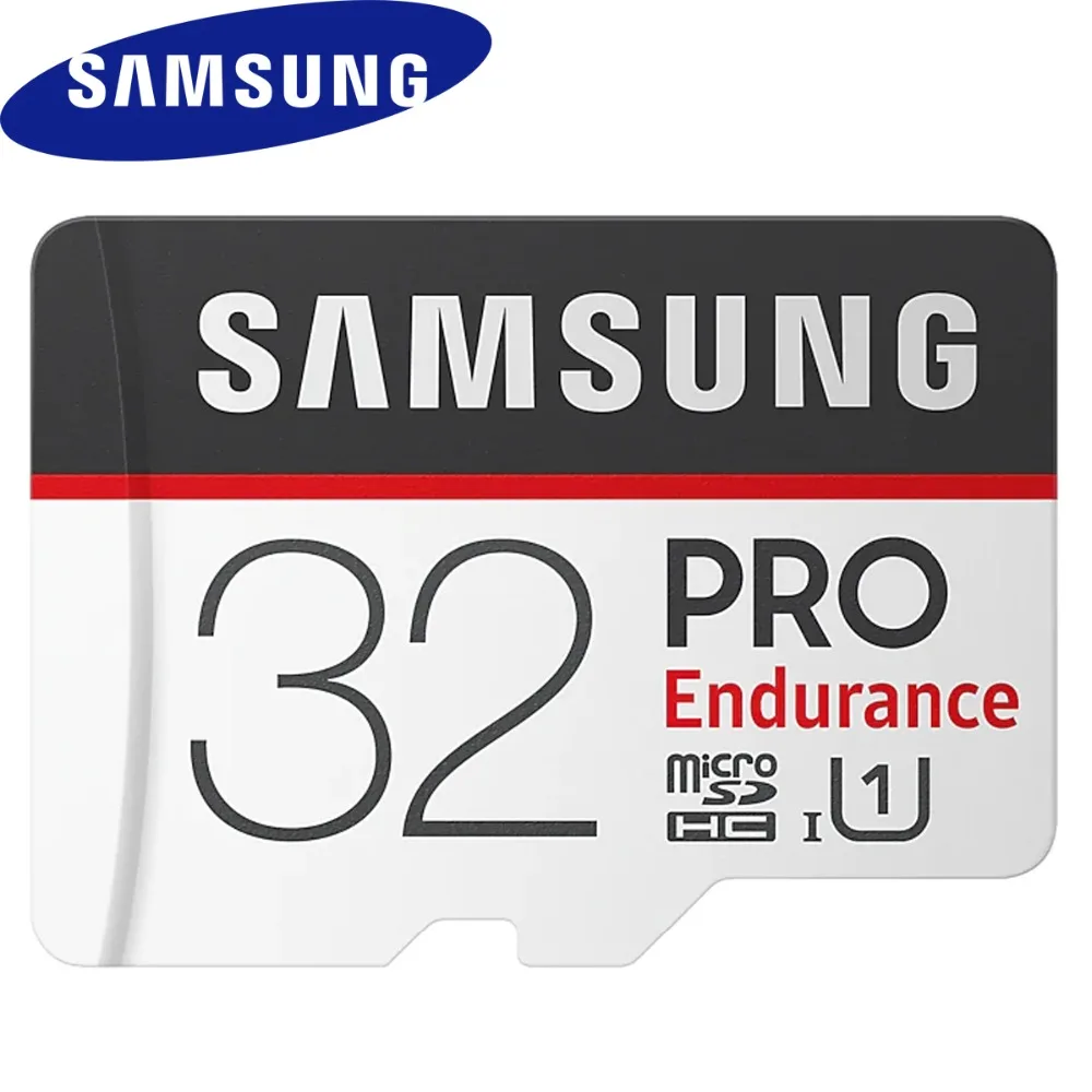 SAMSUNG PRO Endurance Micro SD 32GB Card Class 10 4K 128G 64GB SDHC SDXC High Speed Memory Card U1 UHS-I TF Flash Card For table
SAMSUNG PRO Endurance Micro SD 32GB Card Class 10 4K 128G 64GB SDHC SDXC High Speed Memory Card U1 UHS-I TF Flash Card For table